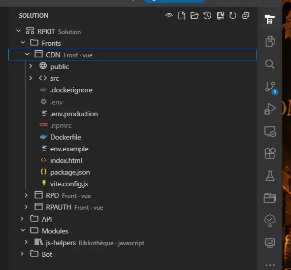 USE Solution Explorer